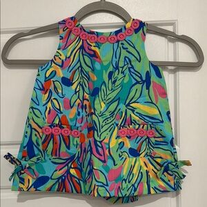 Lilly Pulitzer Hot Spot NWT baby shift size 12-18 months